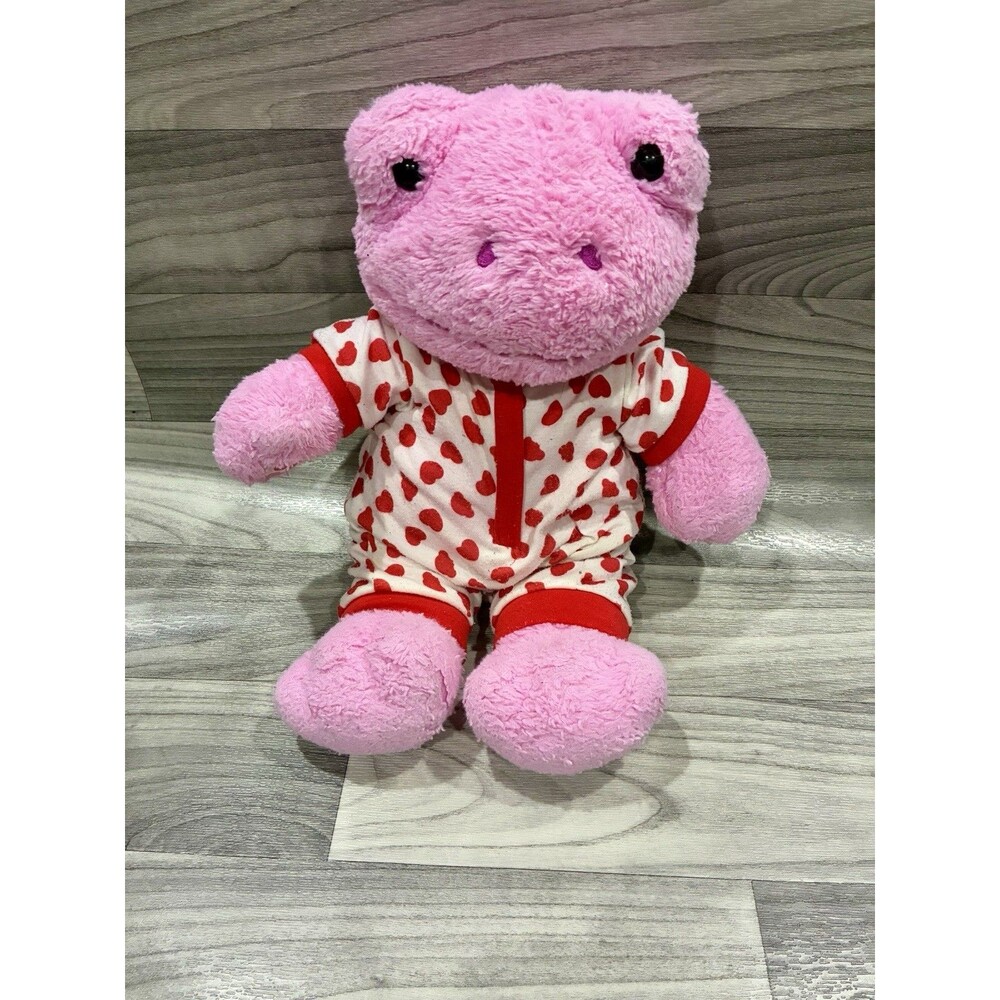 Build A Bear Pink Spring Frog with Heart Sleeper BAB Frog 16” Spring